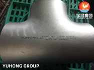 ASTM A403 WP316L فولاذ المقاوم للصدأ القلوي Tee B16.9تطبيق أنابيب الهواء المضغوط