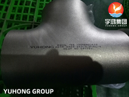 ASTM A403 WP316L فولاذ المقاوم للصدأ القلوي Tee B16.9تطبيق أنابيب الهواء المضغوط