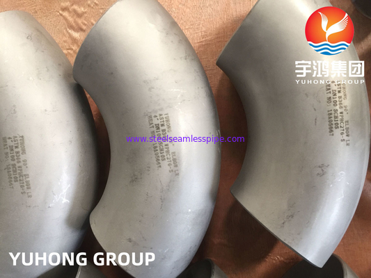 ASTM B366 C276 الفولاذ المقاوم للصدأ الكوع تركيب الأنابيب B16.9 للنفط والغاز