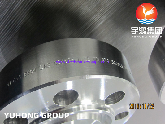 شفة من سبائك النيكل ASTM B564 Inconel 625 / UNS N06625 / DIN 2.4856