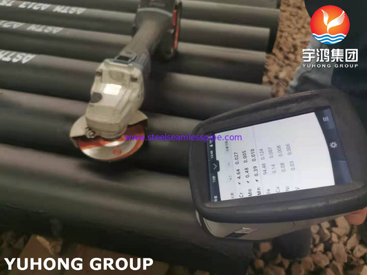 ASTM A213 T5 K41545 الأنبوب السلس من الفولاذ اللاصق لمبادل الحرارة