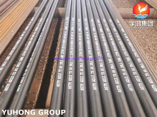 ASTM A213 T5 K41545 الأنبوب السلس من الفولاذ اللاصق لمبادل الحرارة