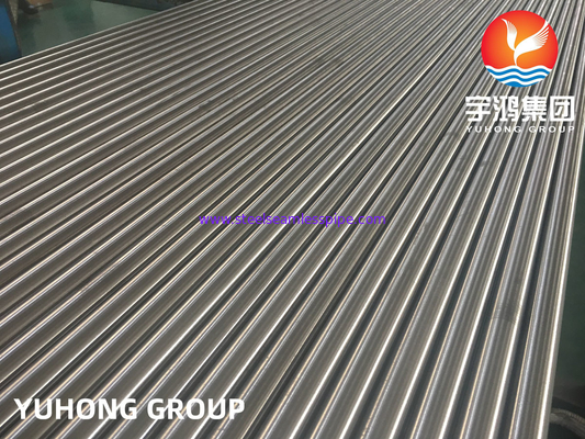 أنبوب غير منسجم من سبائك النيكل ASTM B 163 ASM B 423 Incoloy 825 N08825 ،2.4858 تطبيق مبادلة الحرارة