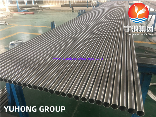 أنبوب غير منسجم من سبائك النيكل ASTM B 163 ASM B 423 Incoloy 825 N08825 ،2.4858 تطبيق مبادلة الحرارة