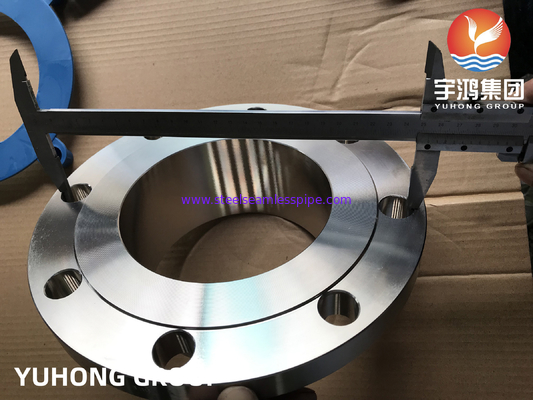 ASME A182 F304/f304L/F316 / F316L Brida de Acero زلق غير مضاد للصدأ على اللفافة لحام رقبة اللفافة RF FF