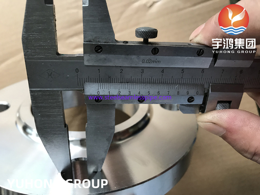 ASME A182 F304/f304L/F316 / F316L Brida de Acero زلق غير مضاد للصدأ على اللفافة لحام رقبة اللفافة RF FF