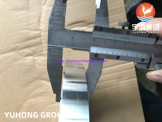ASME A182 F304/f304L/F316 / F316L Brida de Acero زلق غير مضاد للصدأ على اللفافة لحام رقبة اللفافة RF FF
