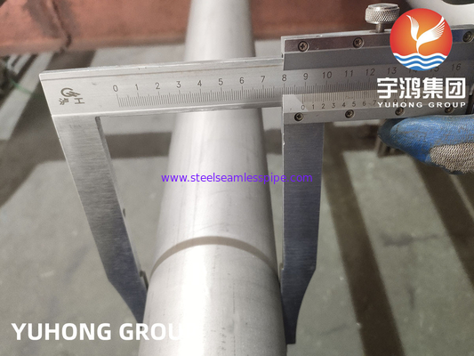 ASTM A790 UNS S32750 Super Duplex 304 316 أنابيب بلا خيوط من الفولاذ المقاوم للصدأ لمعالجة مياه الصرف الصحي