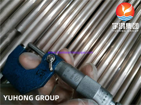 90/10 أنبوب غير سلس من سبيكة النحاس والنيكل ، ASTM B111 C70600 ، تطبيقه في الهندسة البحرية والبحرية