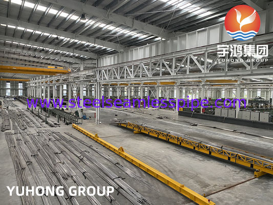 أنبوب الشعيرات من الفولاذ المقاوم للصدأ مضخم ASTM A213 / ASTM A269 TP304/304L TP316/316L 19.05 X 1.65 X 6096MM