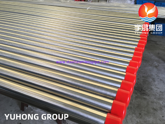 مقاومة الحمض ASME SA213 TP304 1.4301 أنبوب غير مسموم مشع
