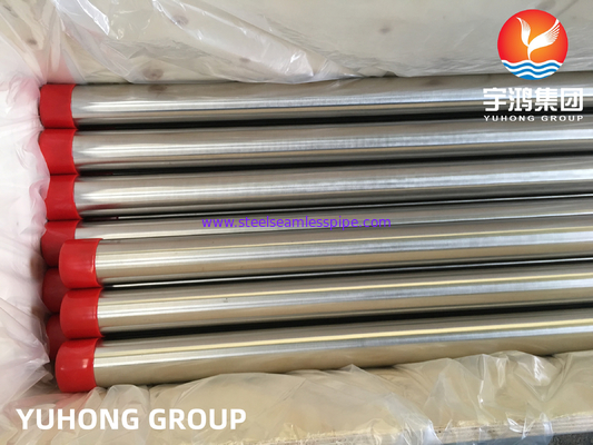 مقاومة الحمض ASME SA213 TP304 1.4301 أنبوب غير مسموم مشع