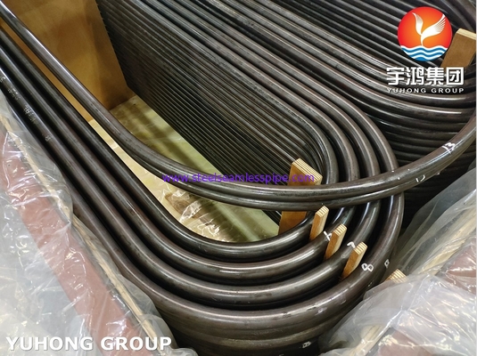 ASTM A179 / ASME SA179-2021 منخفض الكربون الصلب U بيند أنبوب مسحوب على البارد لمبادل حراري