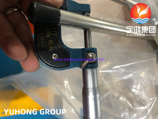 ASTM A213 TP316L الأنبوب المتسخ الخالي من الفولاذ المقاوم للصدأ
