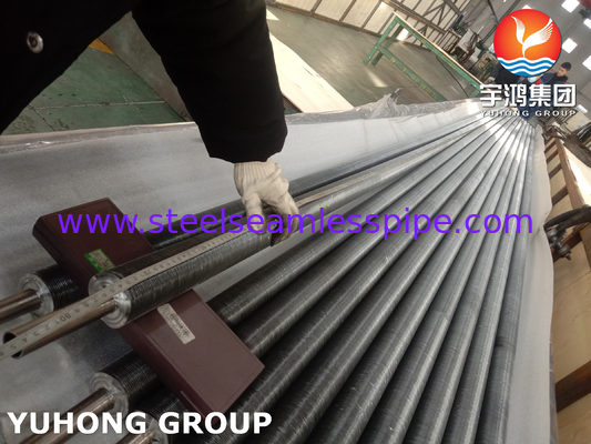 أنبوب أساسي مضمن من النوع G ASME SB163 Monel 400/UNS N04400 مع أنابيب الألومنيوم