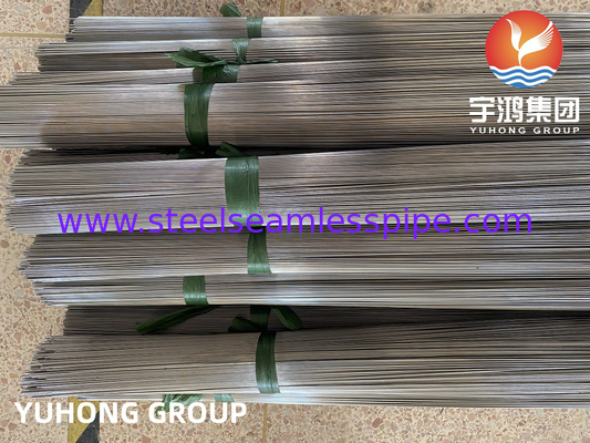 أنابيب الشعرية من الفولاذ المقاوم للصدأ من طراز ASTM A269 TP304, TP304L, TP316, TP316L للأجهزة الطبية