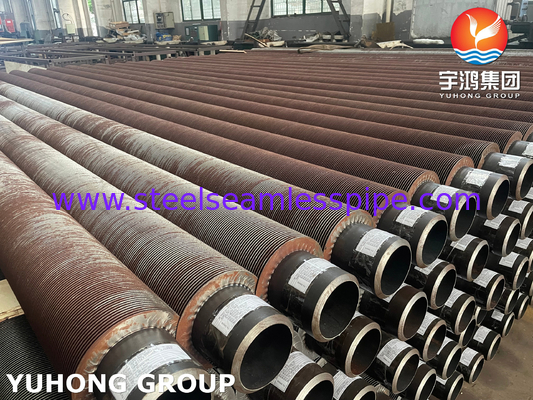 أنبوب مبادلة الحرارة، ASTM A106 Gr.B أنبوب ذو أجنحة عالية التردد لحام من الفولاذ الكربوني