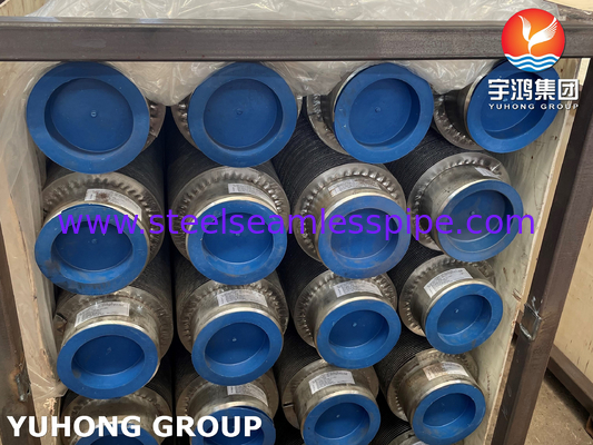 أنبوب مبادلة الحرارة، ASTM A106 Gr.B أنبوب ذو أجنحة عالية التردد لحام من الفولاذ الكربوني