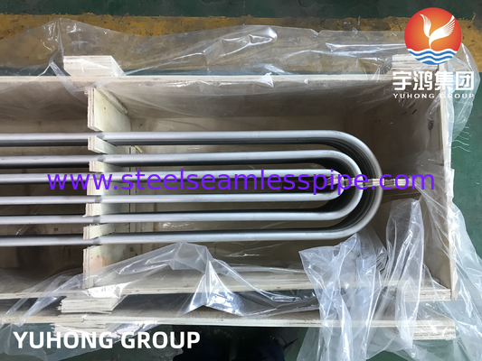 ASTM A213 TP304، 1.4301 أنبوب الدوامة من الفولاذ المقاوم للصدأ لمتبادل الحرارة