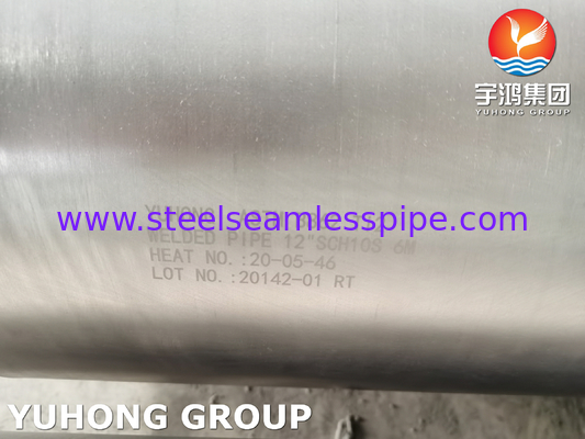ASTM B862 Gr 2 Ti2 UNS R50400 أنابيب مصفحة من سبيكة التيتانيوم