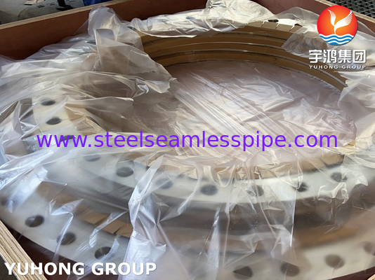 ASTM A240 F904L ، UNS N08904 ، AWWA C207 الفولاذ المقاوم للصدأ الزلق على الشريط ، وجه مسطح
