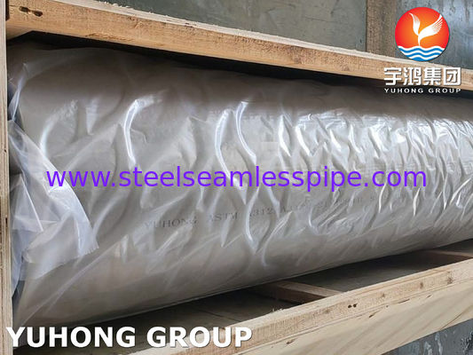 المكثف أنابيب الفولاذ قطرها الكبير الأنابيب والأنابيب الخام EN10216-5 المادة TP310S ،904L