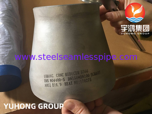 ASTM B366 UNS N04400, Monel 400 Butt Weld Nickel Alloy Steel Pipe Fittings, Elbows, Reducers (مكونات أنابيب الفولاذ النيكل المقاوم للصدأ)