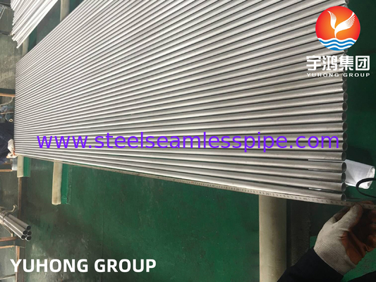أنبوب مبادل حراري من الفولاذ المقاوم للصدأ ASTM A213 TP304304L TP317 TP321 بأداء عالٍ ومخلل صلب ونهاية عادية