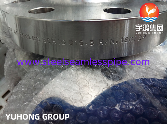 ASTM A182 F347 ، UNS S34700 فلنج رقبة الصلب المقاوم للصدأ ، وجه مرتفع ، ASME B16.5