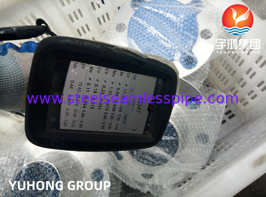 ASTM A182 F347 ، UNS S34700 فلنج رقبة الصلب المقاوم للصدأ ، وجه مرتفع ، ASME B16.5