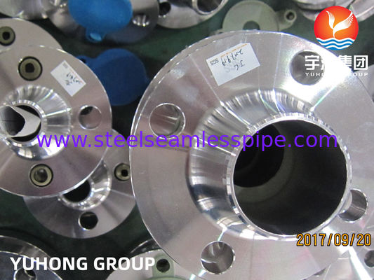 شفة من سبائك النيكل الصلب B564 سبيكة 825 سبيكة 625 شفة WNRF قطر الفئة 150 - 2500 قطع ميكانيكية