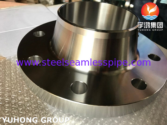ASTM A182 F60 ، UNS S32205 ، 1.4462 فولاذ مزدوج لحام رقبة اللفاف ، وجه مقشود B16.5