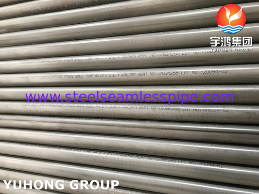 أنابيب الغلاية الفيرريتية المارتنسيتية ASTM A268 TP409