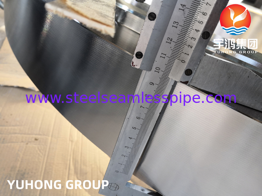 ASTM A182 / ASME SA182 F310 الفولاذ المقاوم للصدأ الشريط المقلد لتطبيق أنابيب النفط والغاز