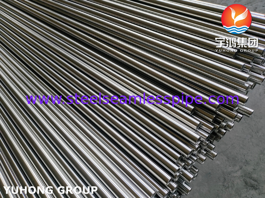 ASME SA213 ASTM A213 TP304 أنابيب مبادلة الحرارة من الفولاذ المقاوم للصدأ