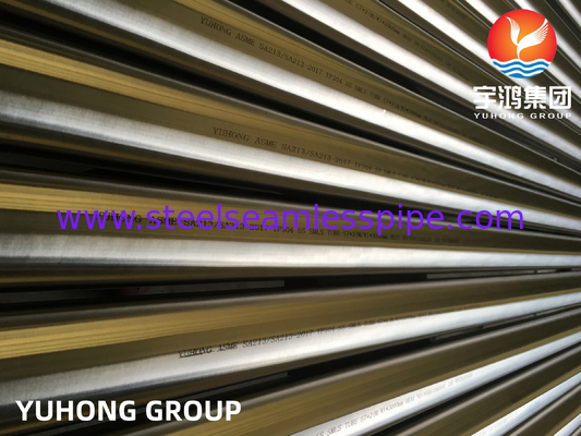 ASME SA213 ASTM A213 TP304 أنابيب مبادلة الحرارة من الفولاذ المقاوم للصدأ