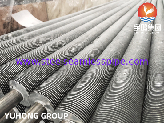 الأنابيب المكشوفة من الفولاذ المقاوم للصدأ ASME SA249 TP304 الألومنيوم 1060 المبردات المبدلة الحرارية المبردات الهواء التطبيق