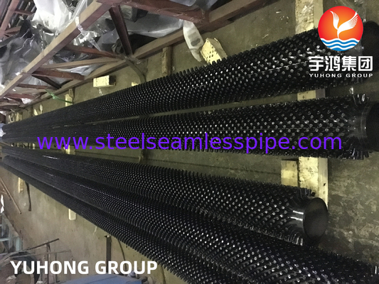 ASTM A335 P9 ALLOY STEEL FIN FINT STUDED TUBE NDE متوفر