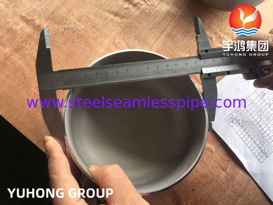 أجهزة التوصيل ، ASTM A403 WP304-S أقفال نهاية بلا خيط من الفولاذ المقاوم للصدأ ، ASME B169