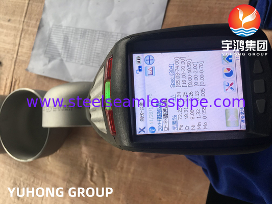 أجهزة التوصيل ، ASTM A403 WP304-S أقفال نهاية بلا خيط من الفولاذ المقاوم للصدأ ، ASME B169