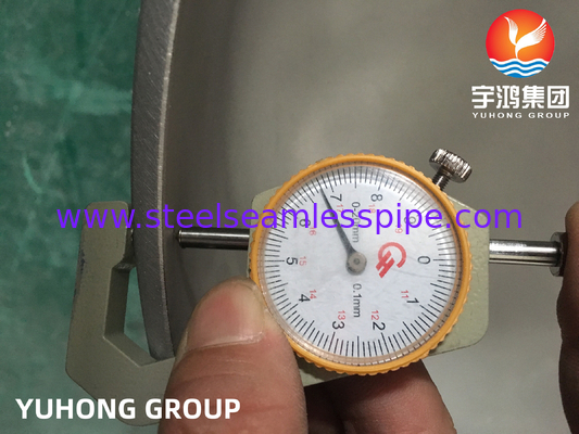 أجهزة التوصيل ، ASTM A403 WP304-S أقفال نهاية بلا خيط من الفولاذ المقاوم للصدأ ، ASME B169