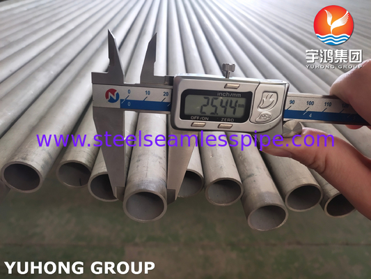أنابيب الصلب المقاوم للصدأ المزدوجة ASME SA789 / ASTM A789 S32205