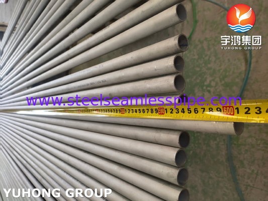 أنابيب الصلب المقاوم للصدأ المزدوجة ASME SA789 / ASTM A789 S32205