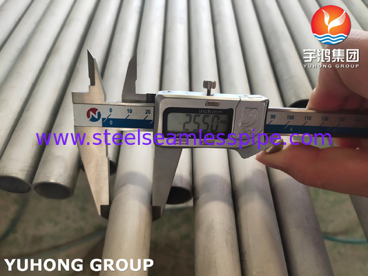 أنابيب الصلب المقاوم للصدأ المزدوجة ASME SA789 / ASTM A789 S32205