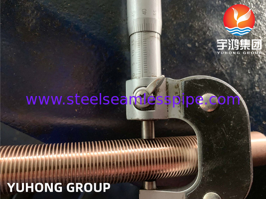 أنبوب ASTM B111 C70600 O61 سبيكة نيكل النحاس المنخفض للصمام للمبادل الحراري