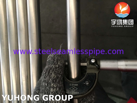 ASME SB338 GR1 ، GR7 ، GR9 ، GR12 أنابيب الفولاذ من سبيكة التيتانيوم لخلاطات المكثفات