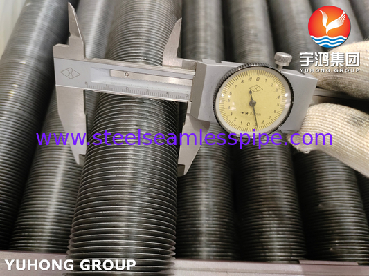 ASME SA179 + Al1060 G-Type / Embeded Fin Tube لتطبيق المبادل الحراري