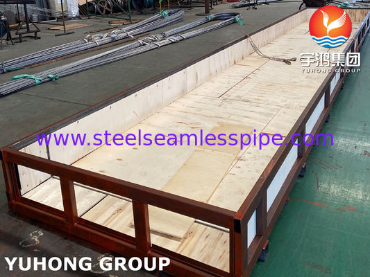أنبوب انحناء U من الفولاذ المقاوم للصدأ غير الملحوم ASTM A213 / ASME SA213 TP321 / TP321H / TP347H للمراجل