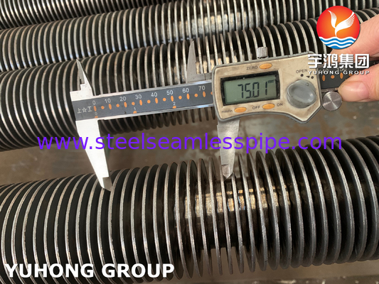ASTM A106 HF لحام Gr. B الفولاذ الكربوني U Bend Fin Tube للمبادل الحراري