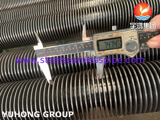 ASTM A106 Gr.B فولاذ الكربون HFW U ثني أنبوب فين للخدمة عالية الضغط